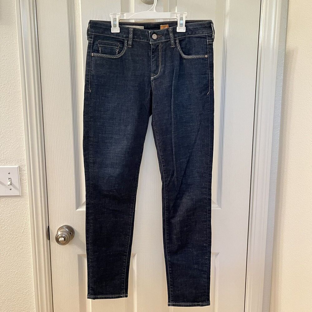 Anthropologie Pilcro and the Letterpress Stet Ankle Skinny Jeans Women's Size 28